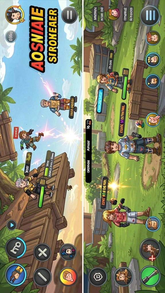 afaf - Tangkapan layar interaksi multiplayer yang menyenangkan.