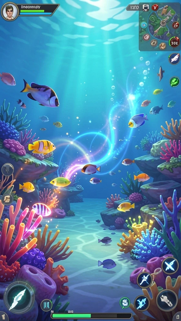kokitoto - Visual level yang penuh warna dan detail yang menawan.