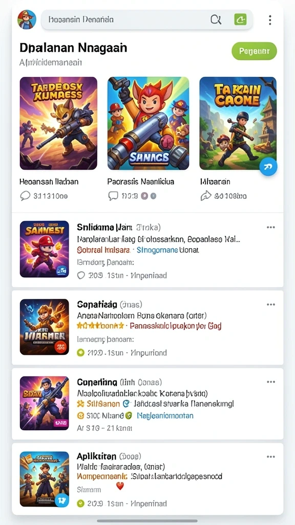 rajampo - Tangkapan layar menampilkan karakter utama dalam petualangan epiknya.