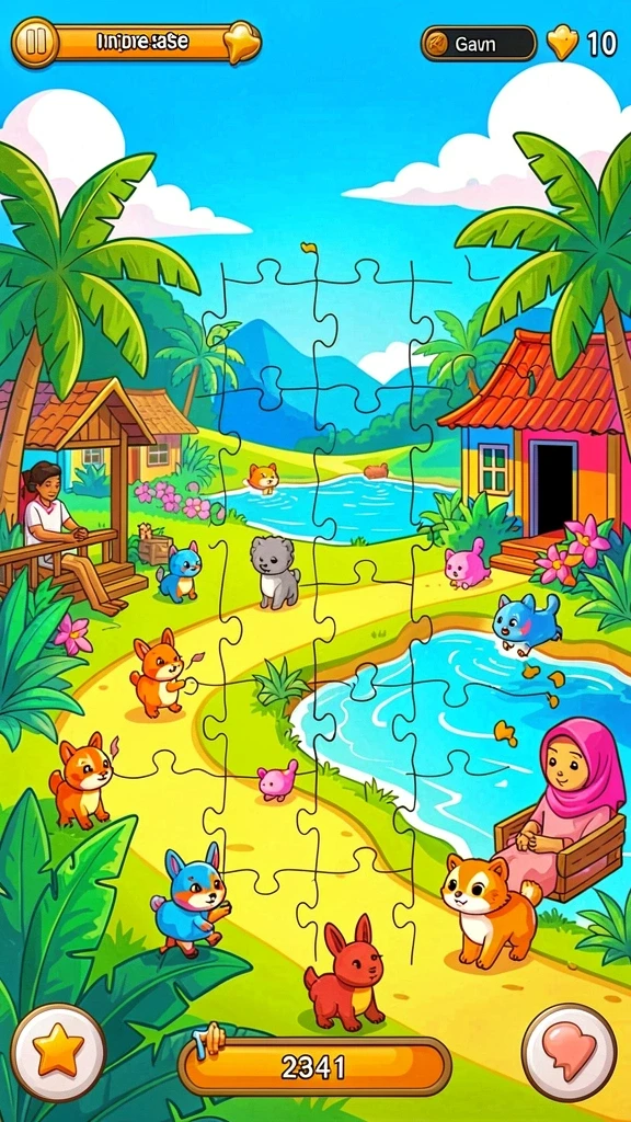 rezekigo - Momen seru ketika mencapai level baru dengan bonus spesial.