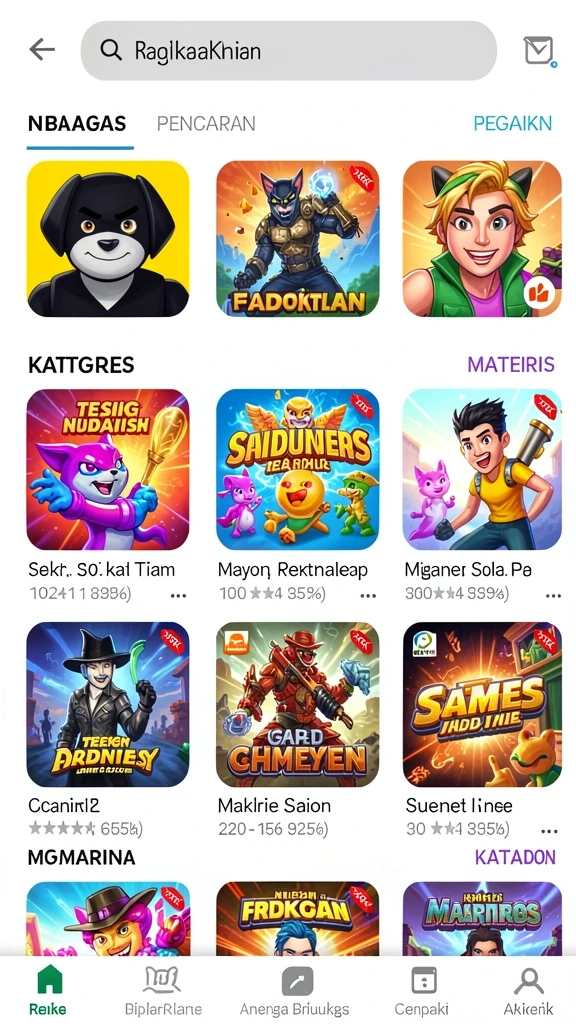 rprprp - Screenshot saat berinteraksi dengan pemain lain.